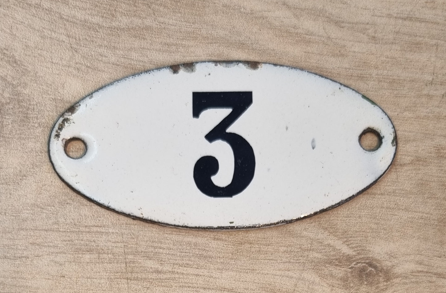 RA 6457 L.& S.W.RLY ENAMEL INSTRUMENT SHELF NUMBER PLATE