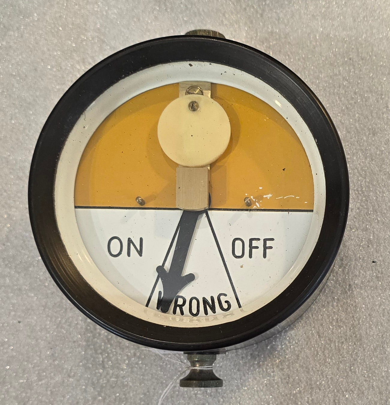 R 7854A BR-WR BAKELITE DISTANT SIGNAL ARM REPEATER EX BEARLEY EAST JC