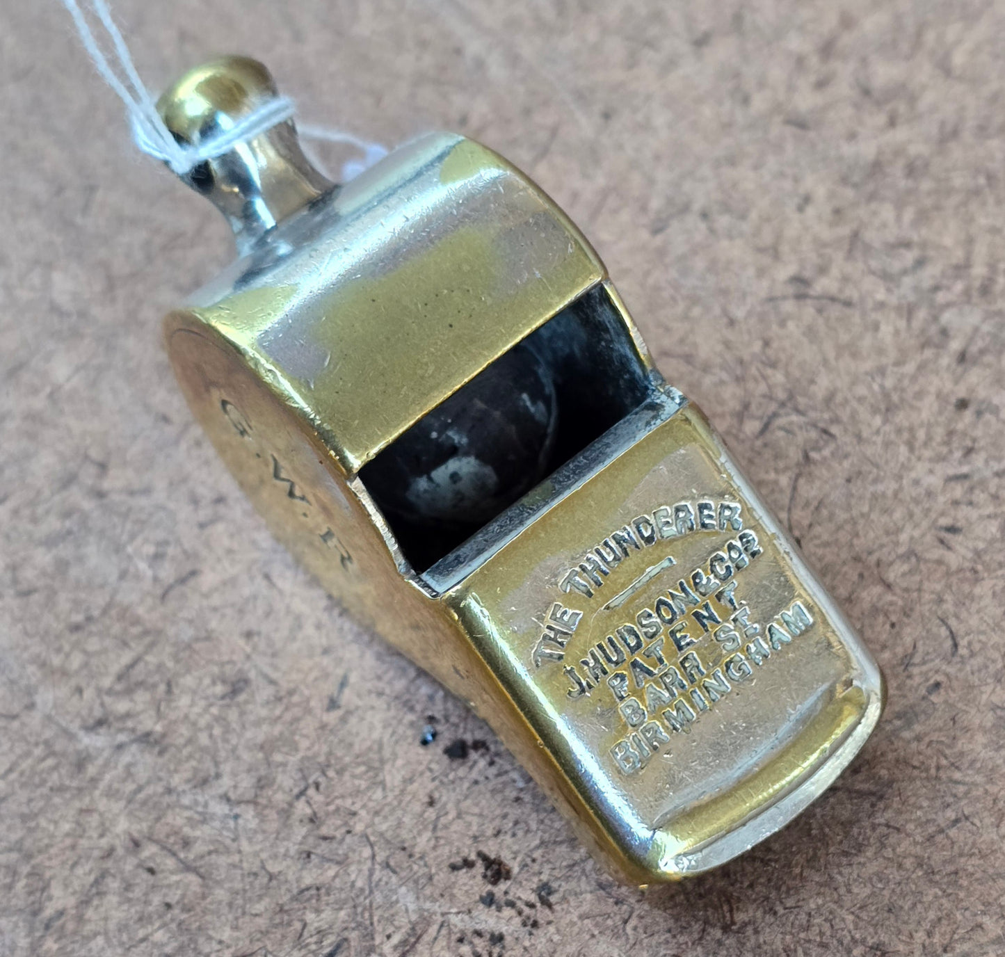 RA 7771 G.W.R. P.WAY ACME THUNDERER WHISTLE BY J.HUDSON. & CO