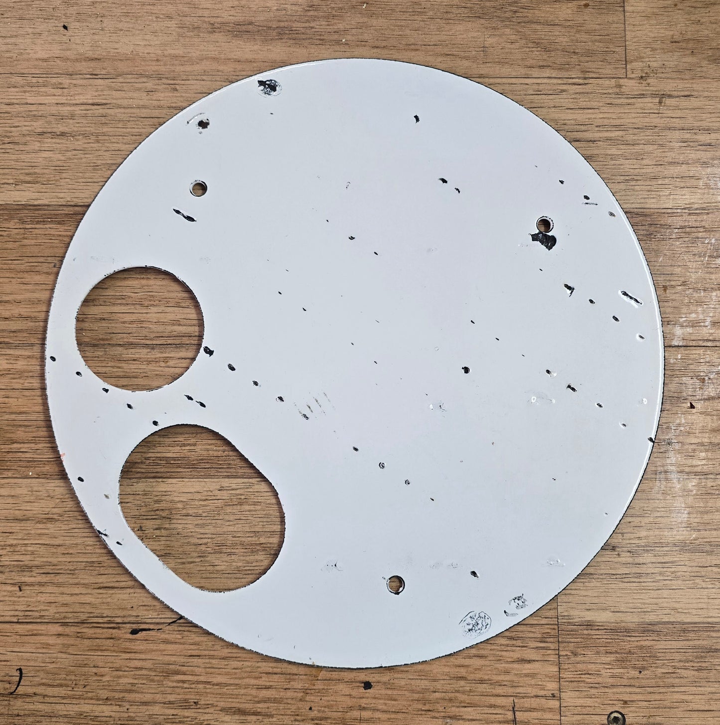 RA 7868 BR-WR ENAMEL GROUND DISC FACE , EX STORES.