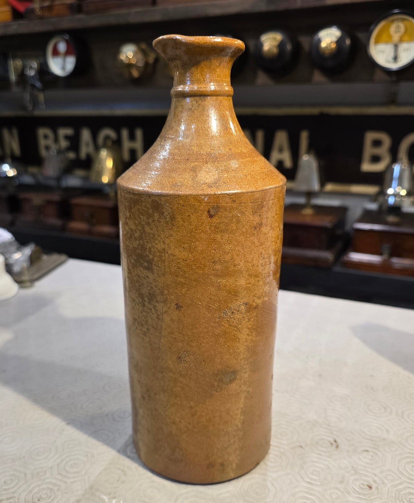 RA 7825 GREAT WESTERN RAILWAY STONEWARE STORAGE JAR