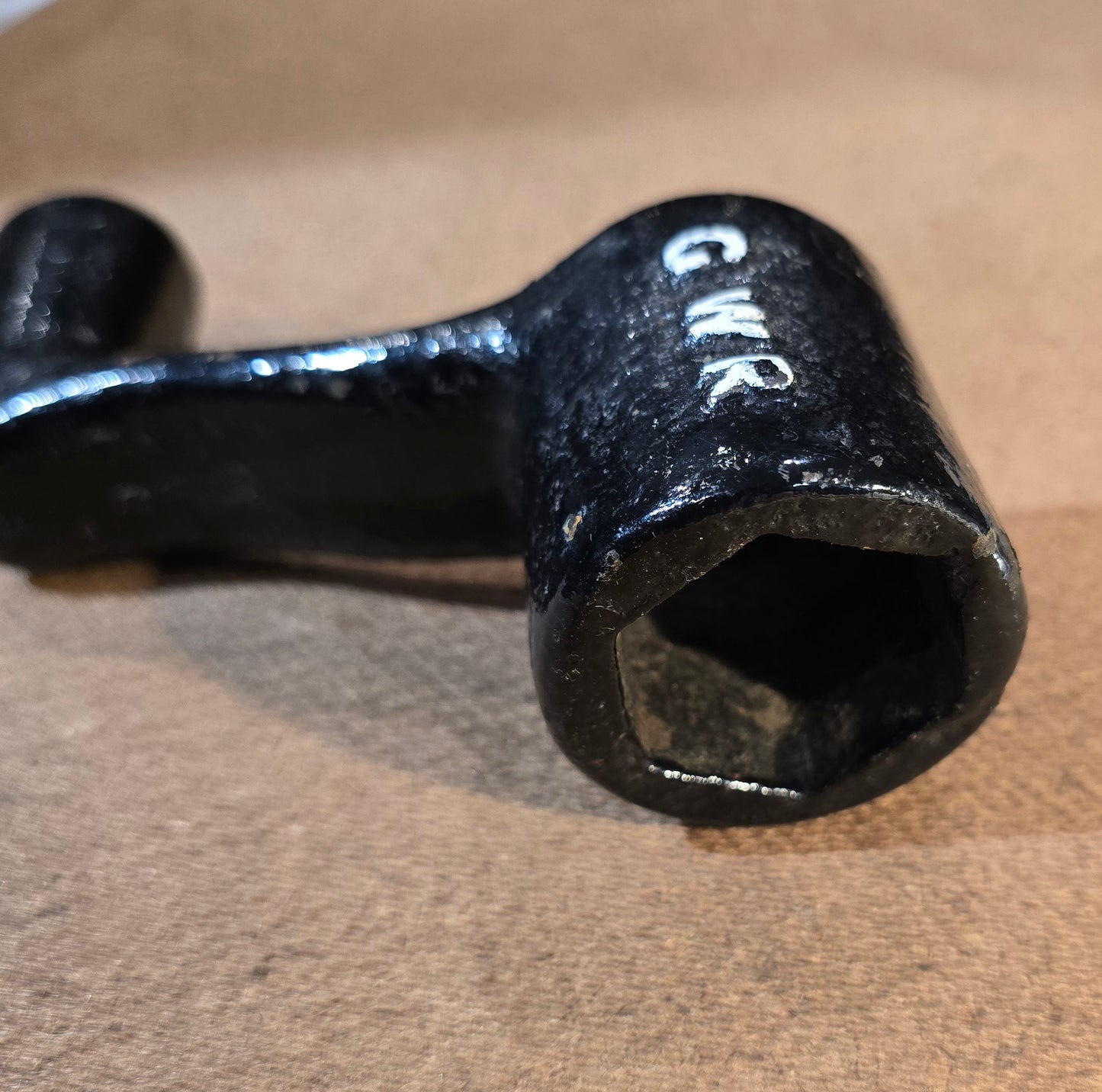 RA 7995 G.W.R. SIGNAL BOX WIRE ADJUSTER HANDLE (HEXAGON ) TYPE.
