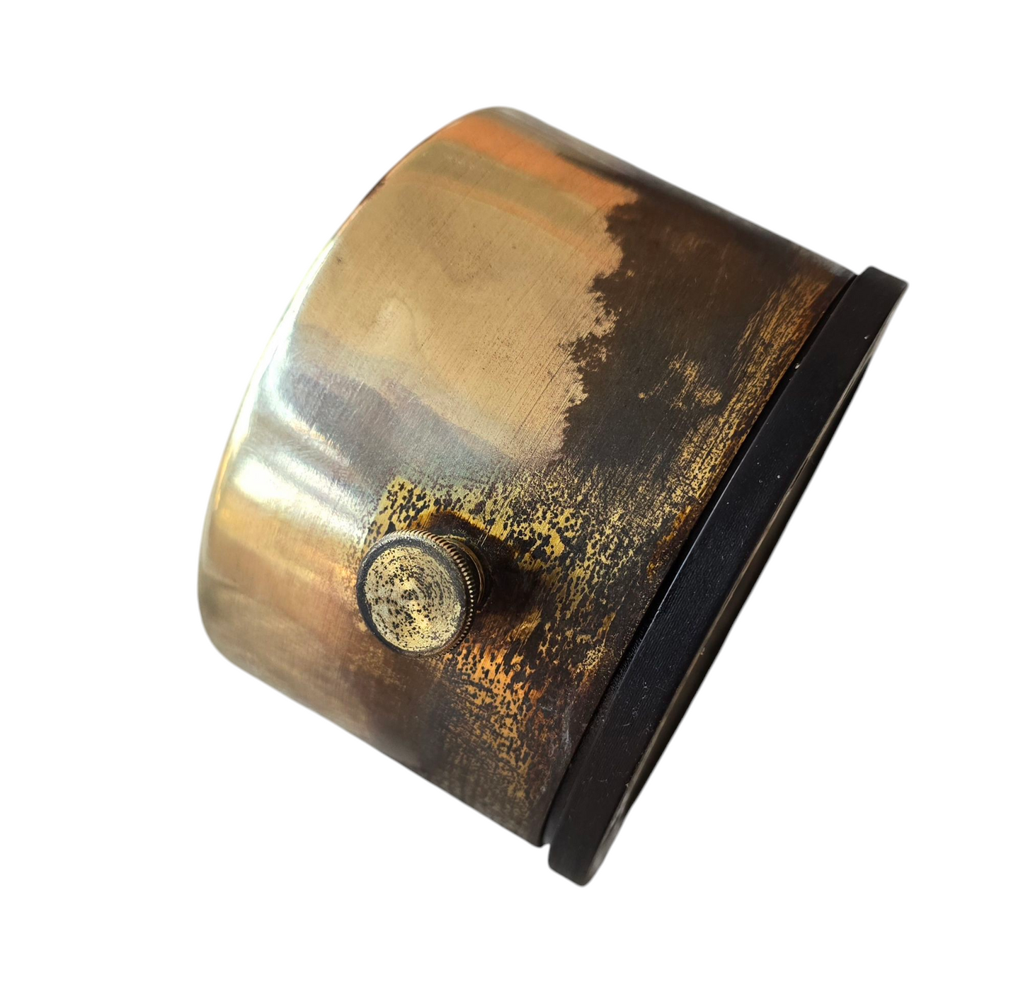 RA 8004 RARE BRASS CASED "WATER LEVER" INDICATOR EX GAINSBOROUGH LEA ROAD SIGNAL BOX.