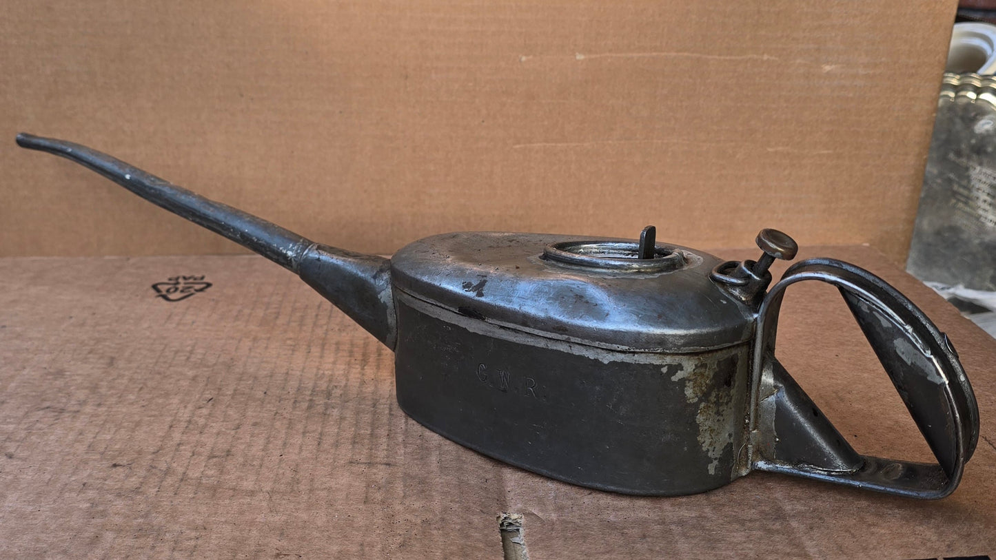 RA 7997 G.W.R. BRAIME`S 1 PINT ENGINEMANS OIL FEEDER CAN.