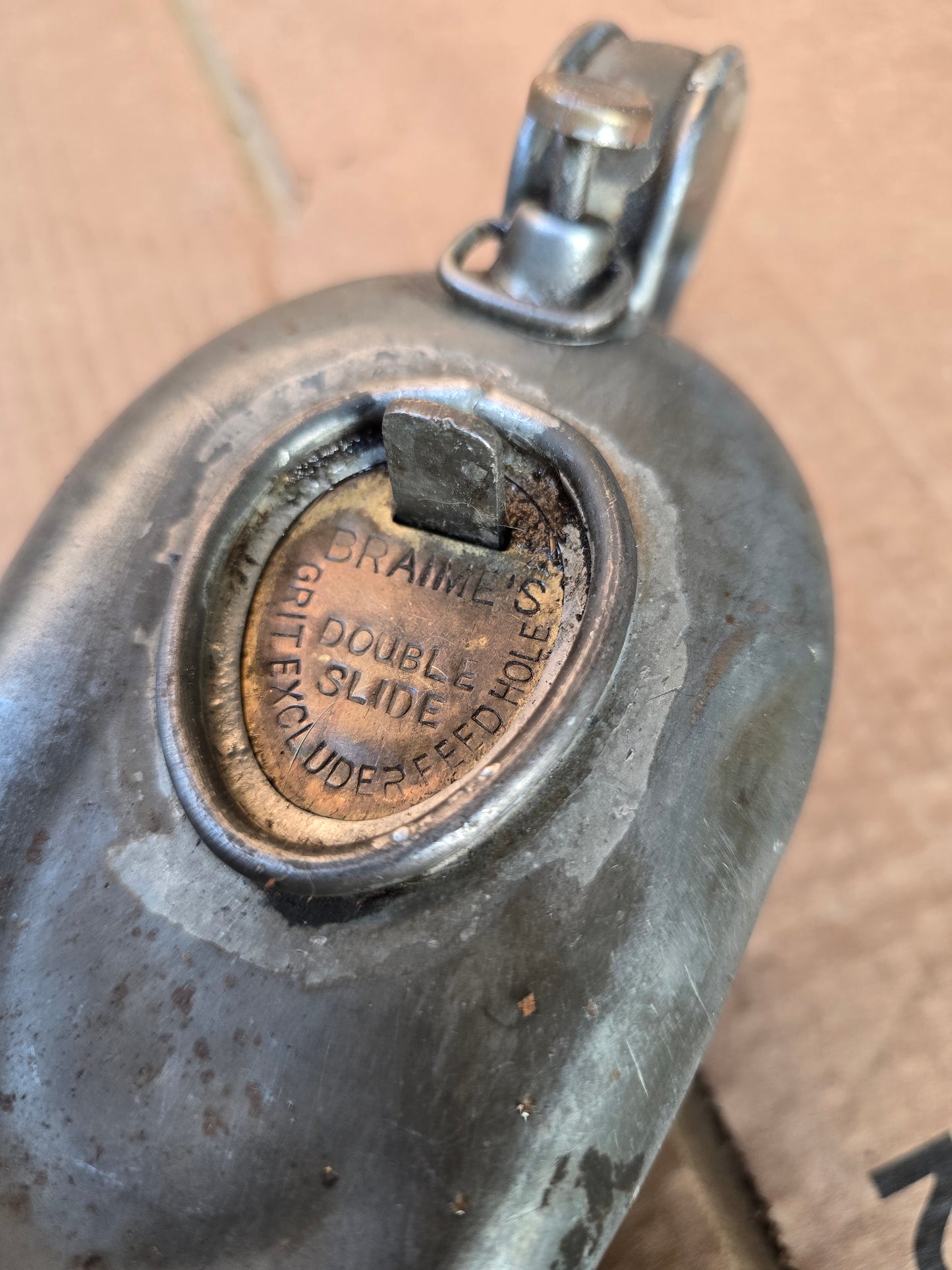 RA 7997 G.W.R. BRAIME`S 1 PINT ENGINEMANS OIL FEEDER CAN.