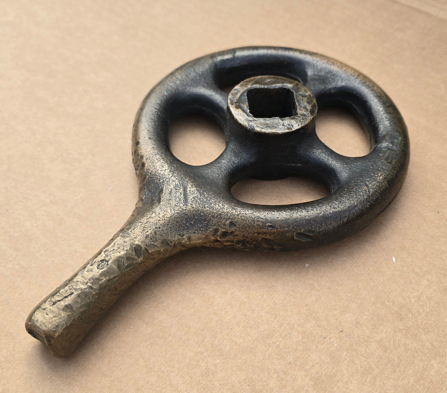 RA 8035 EX BATH GREEN PARK BRONZE GRESHAM AND CRAVEN BRONZE INJECTOR HANDWHEEL EX 8F.