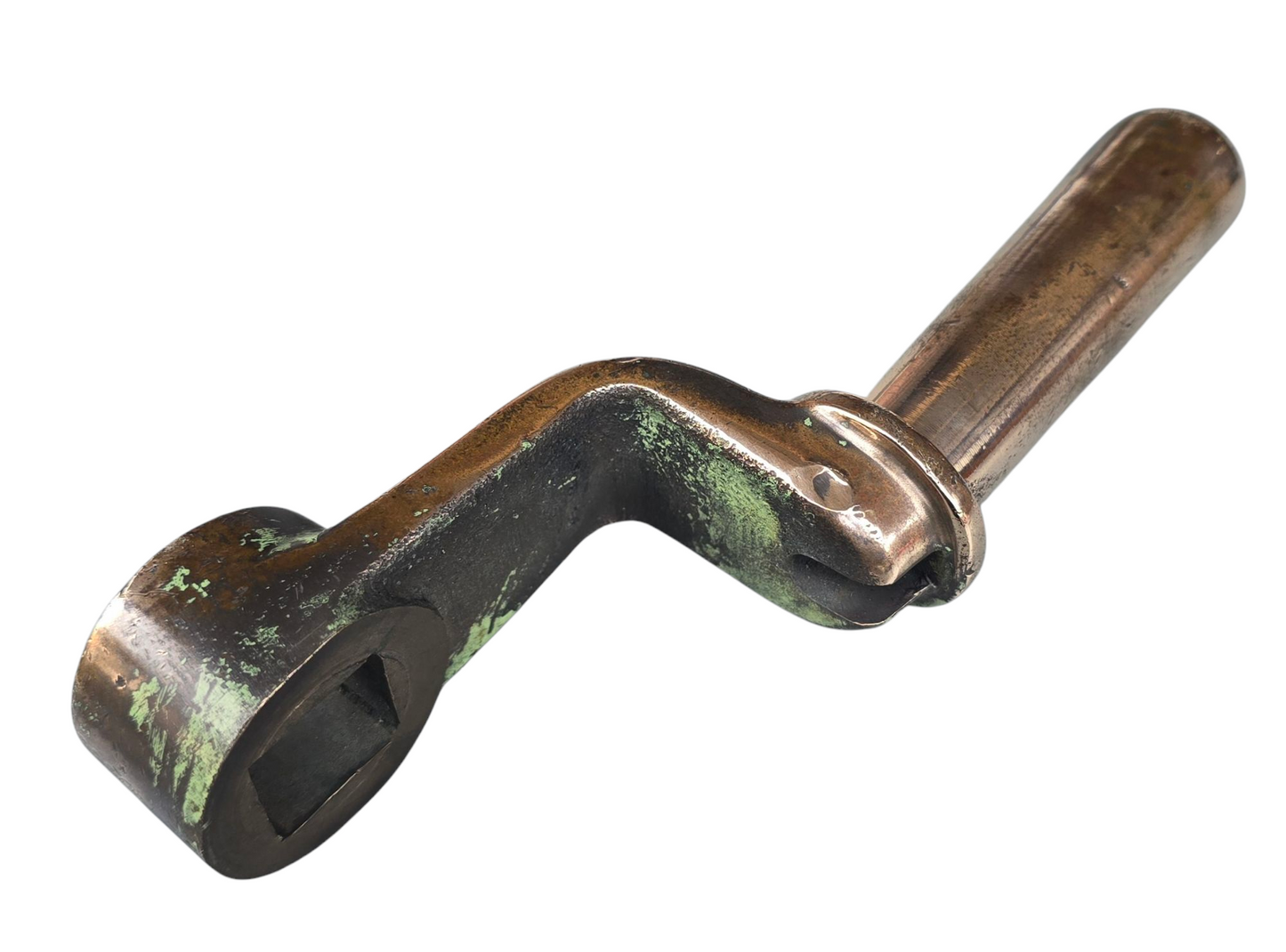 RA 7613 BRONZE DRIVERS BRAKE HANDLE FROM SOUTHERN RAILWAY EMU .