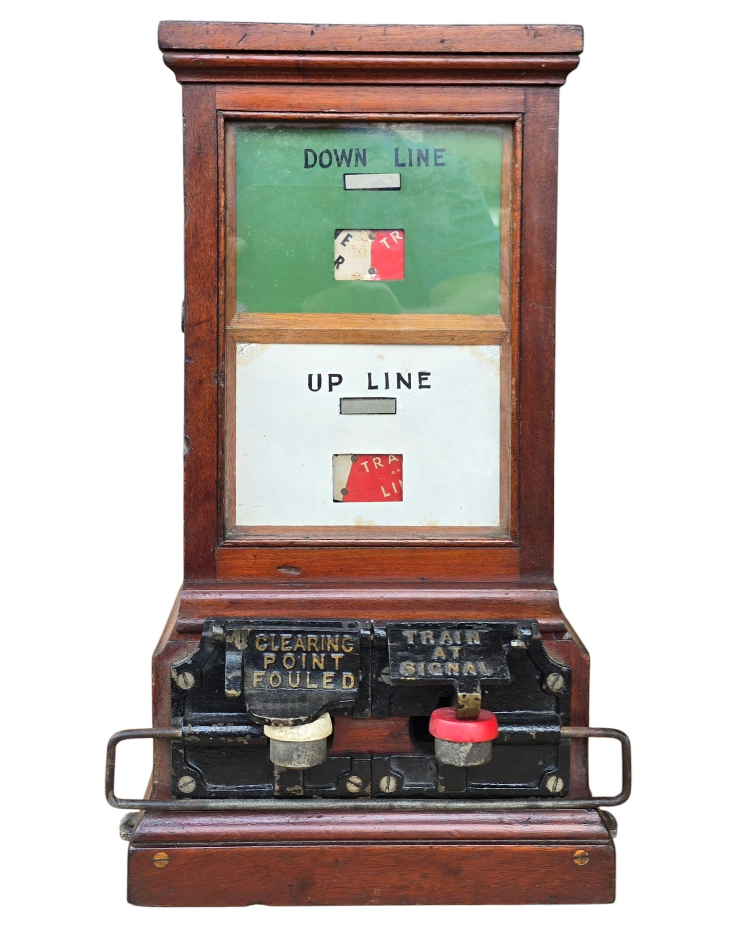 RA 6666 G.W.R. DOUBLE LINE SPAGNOLETTI BLOCK INDICATOR.