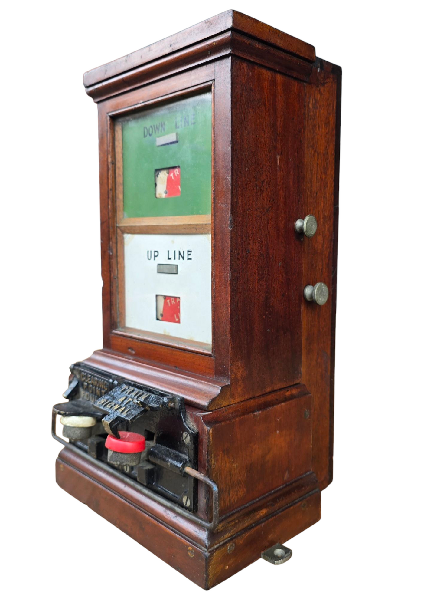 RA 6666 G.W.R. DOUBLE LINE SPAGNOLETTI BLOCK INDICATOR.