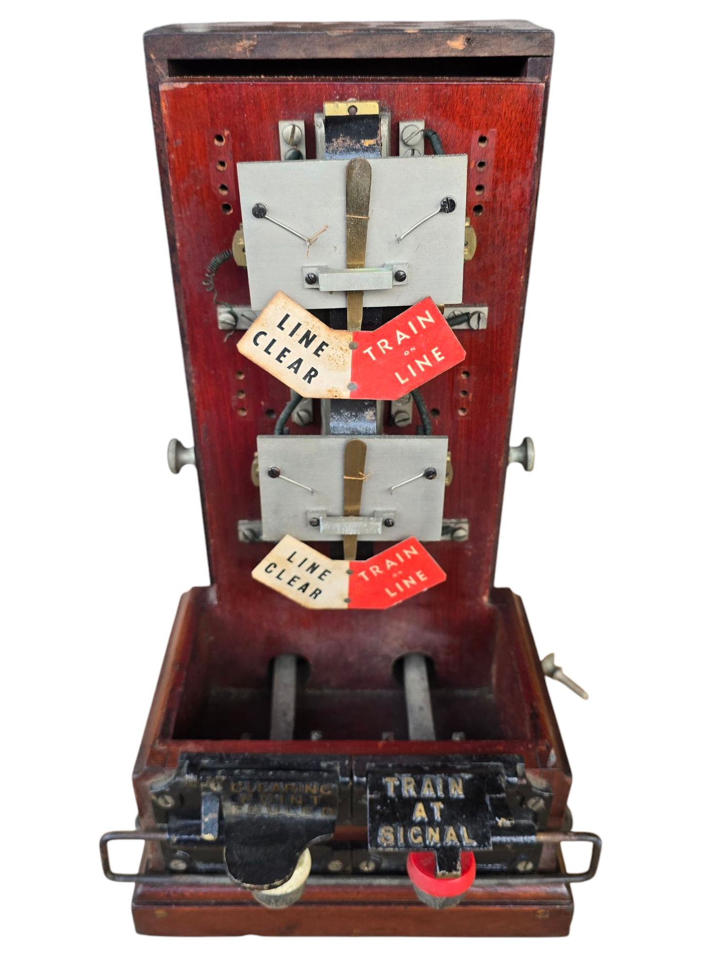 RA 6666 G.W.R. DOUBLE LINE SPAGNOLETTI BLOCK INDICATOR.