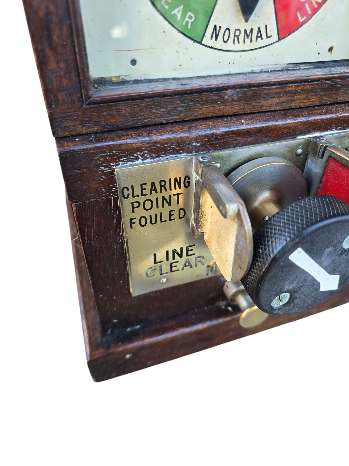 RA 8046 G.W.R. 1947 PATTERN BLOCK INDICATOR.