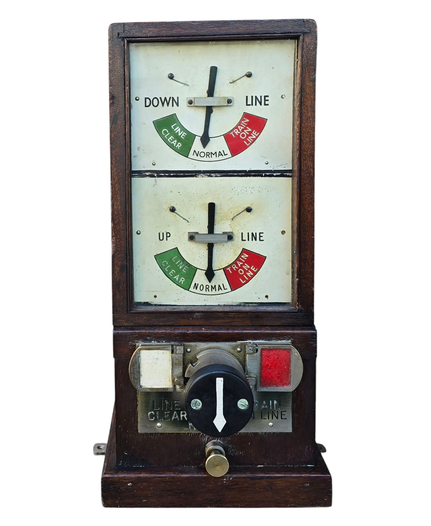 RA 8046 G.W.R. 1947 PATTERN BLOCK INDICATOR.