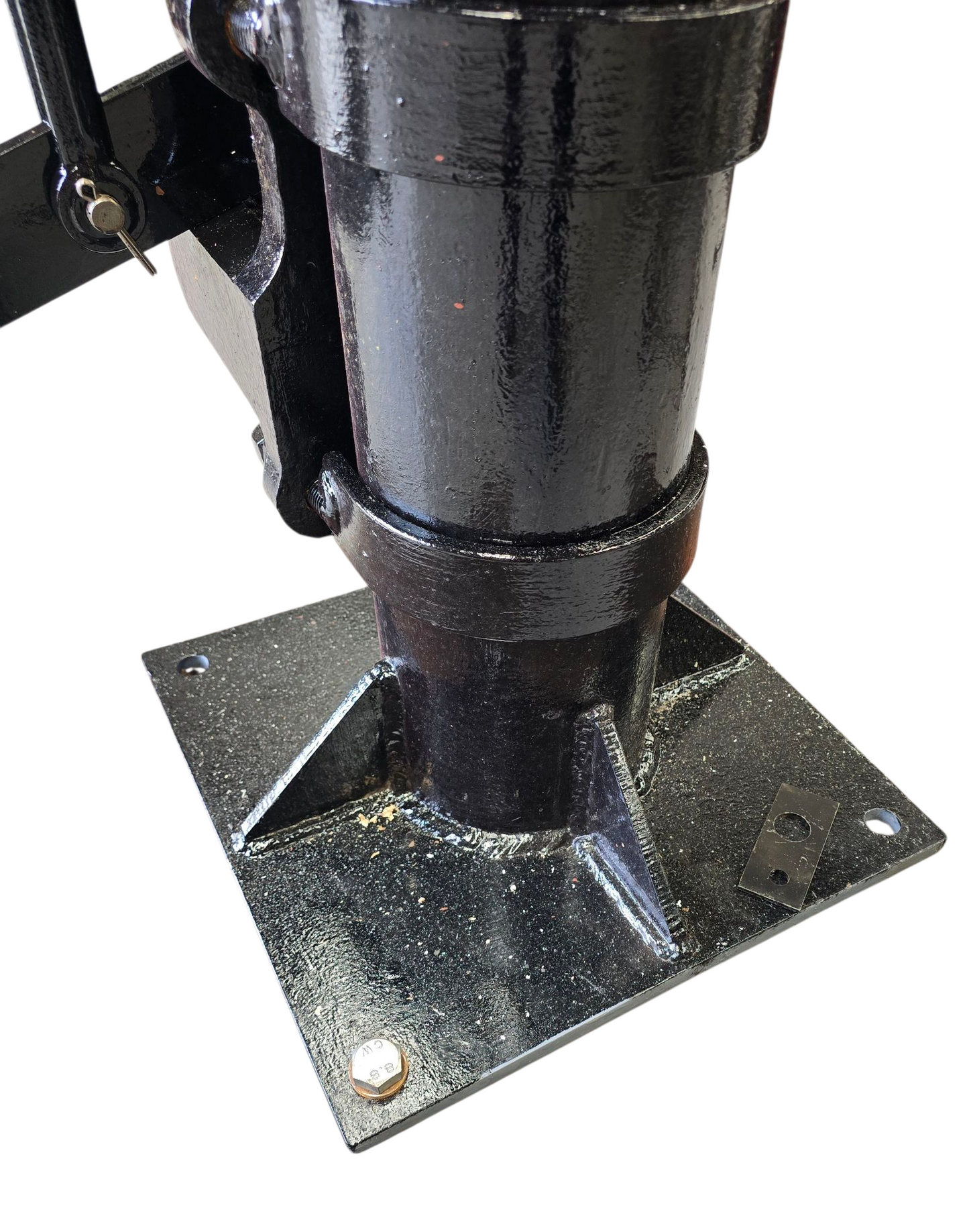 RA 8107 G.W.R. BR-WR FULLY RESTOTORED TUBULAR POST SIGNAL FOR GARDEN.