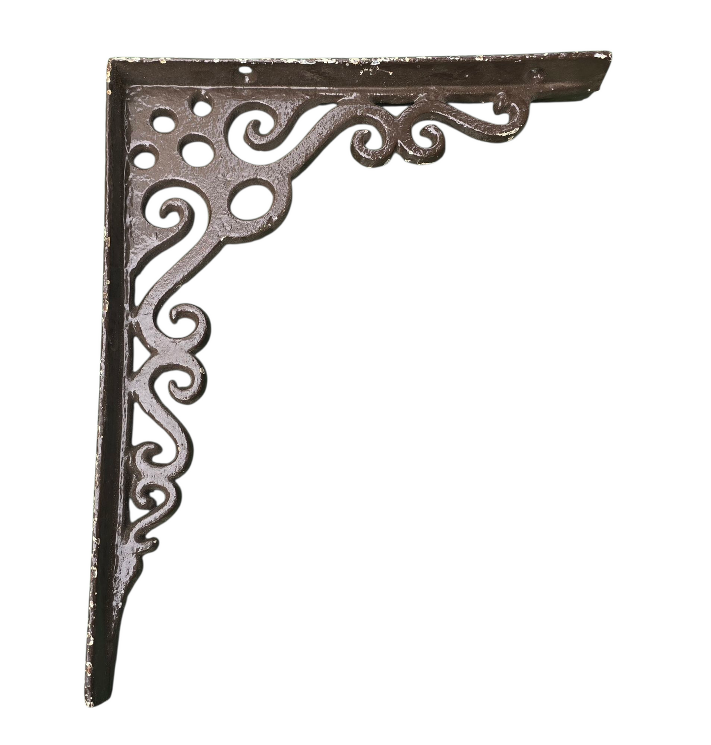 RA 8063 G.N & G.E JOINT CAST IRON SIGNAL BOX SHELF BRACKET EX FRENCH DROVE.