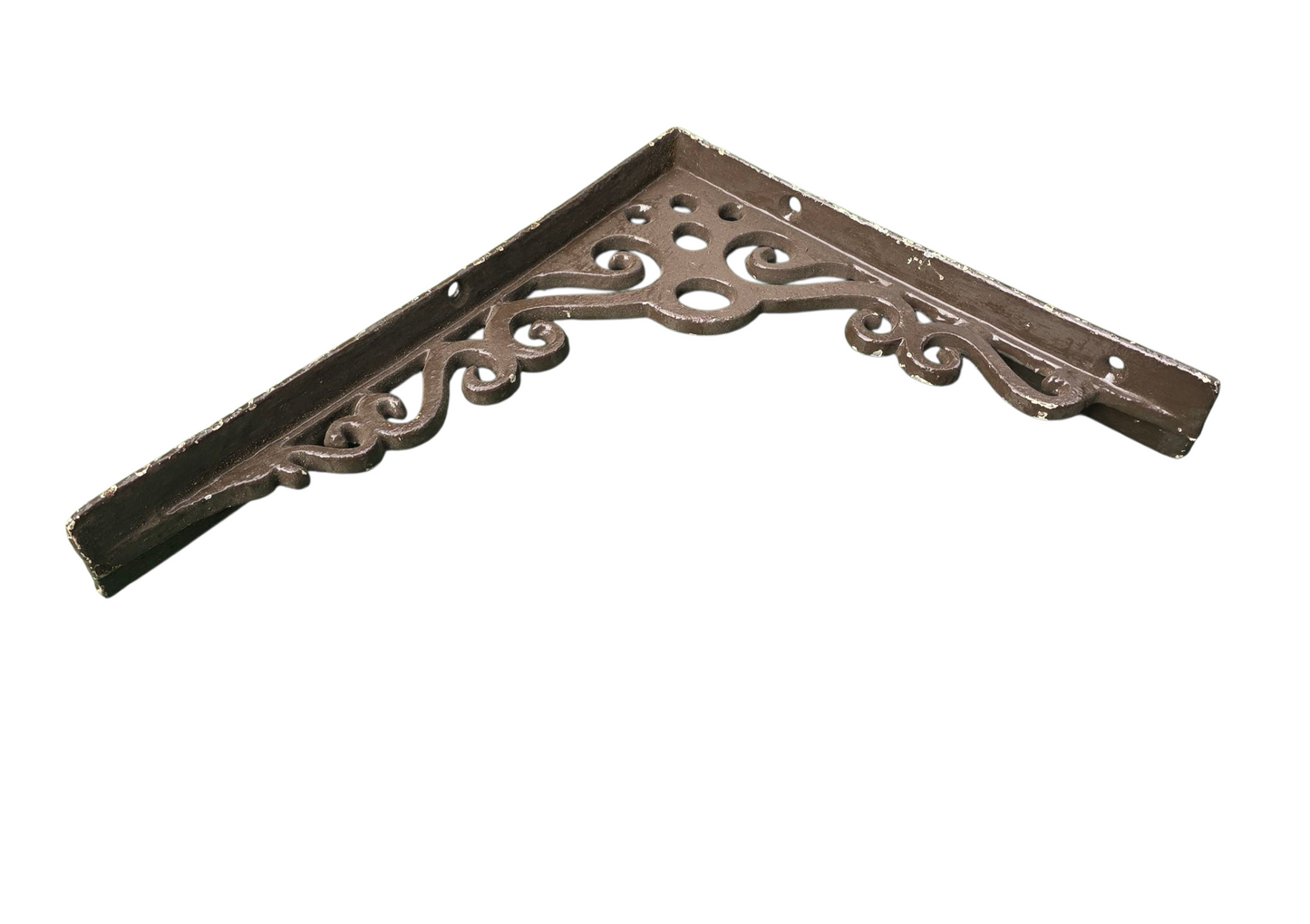 RA 8063 G.N & G.E JOINT CAST IRON SIGNAL BOX SHELF BRACKET EX FRENCH DROVE.