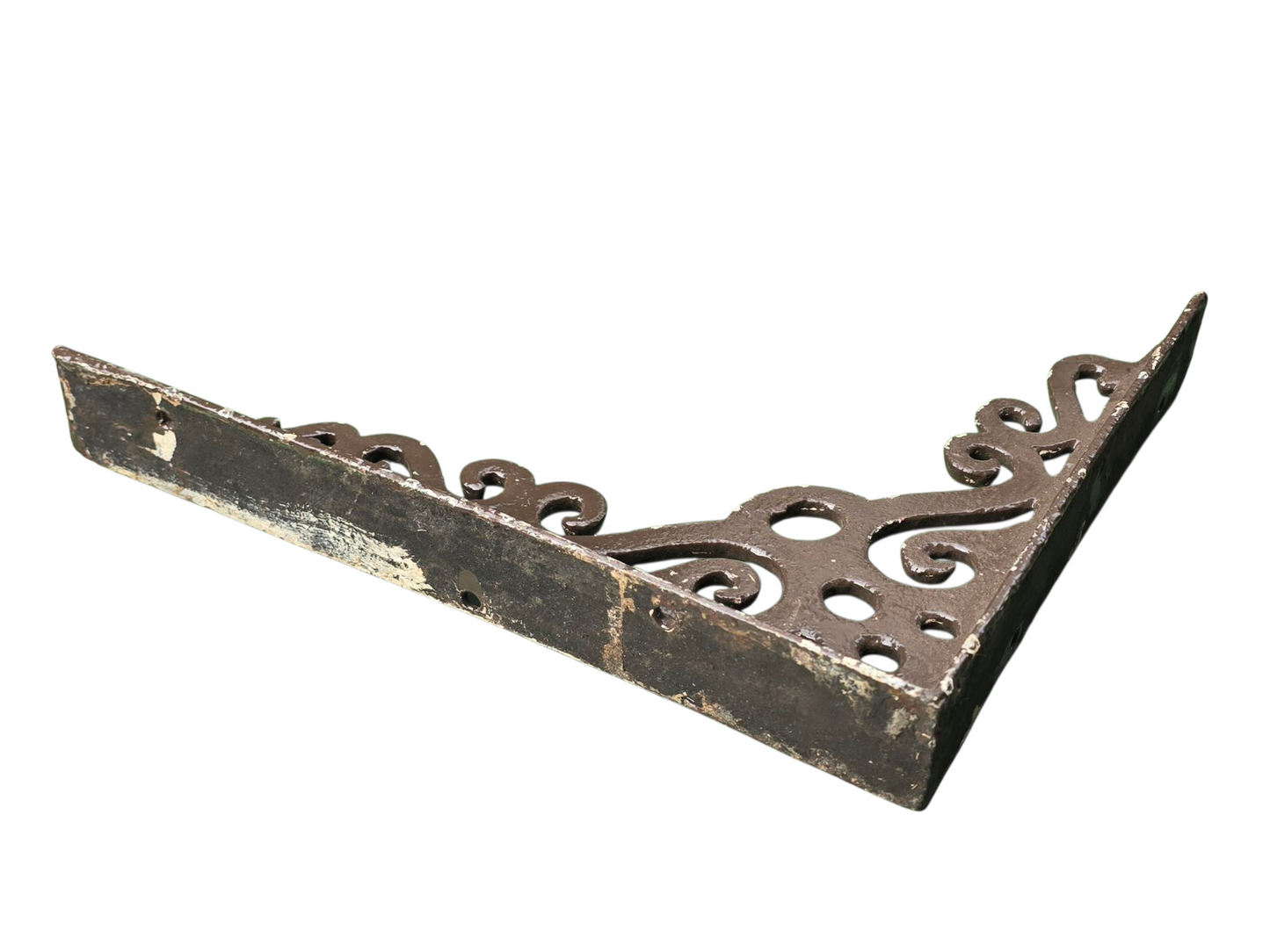 RA 8063 G.N & G.E JOINT CAST IRON SIGNAL BOX SHELF BRACKET EX FRENCH DROVE.