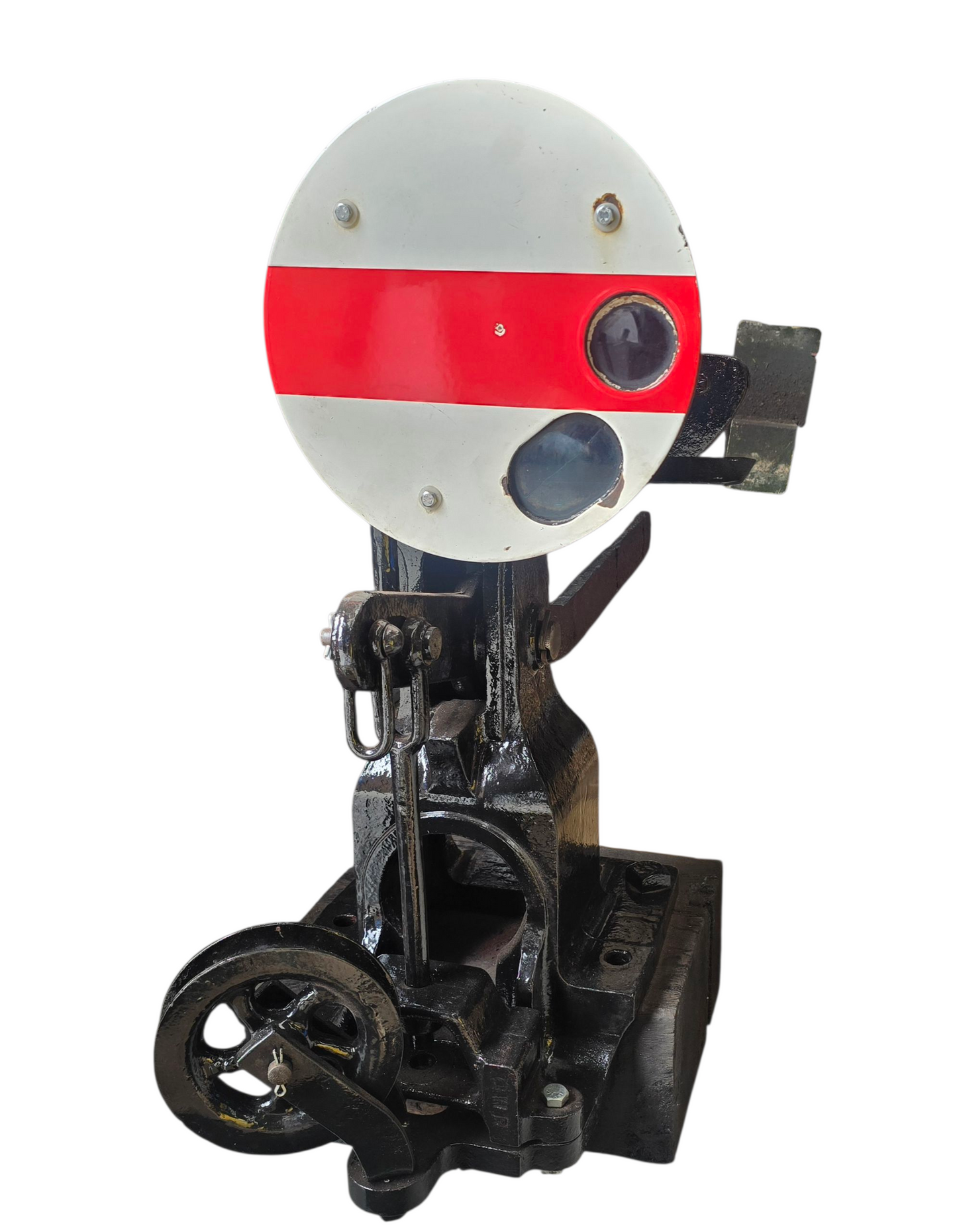 RA 8019 G.W.R. CAST IRON GROUND DISC WITH DETECTCION FULLY RESTORED.
