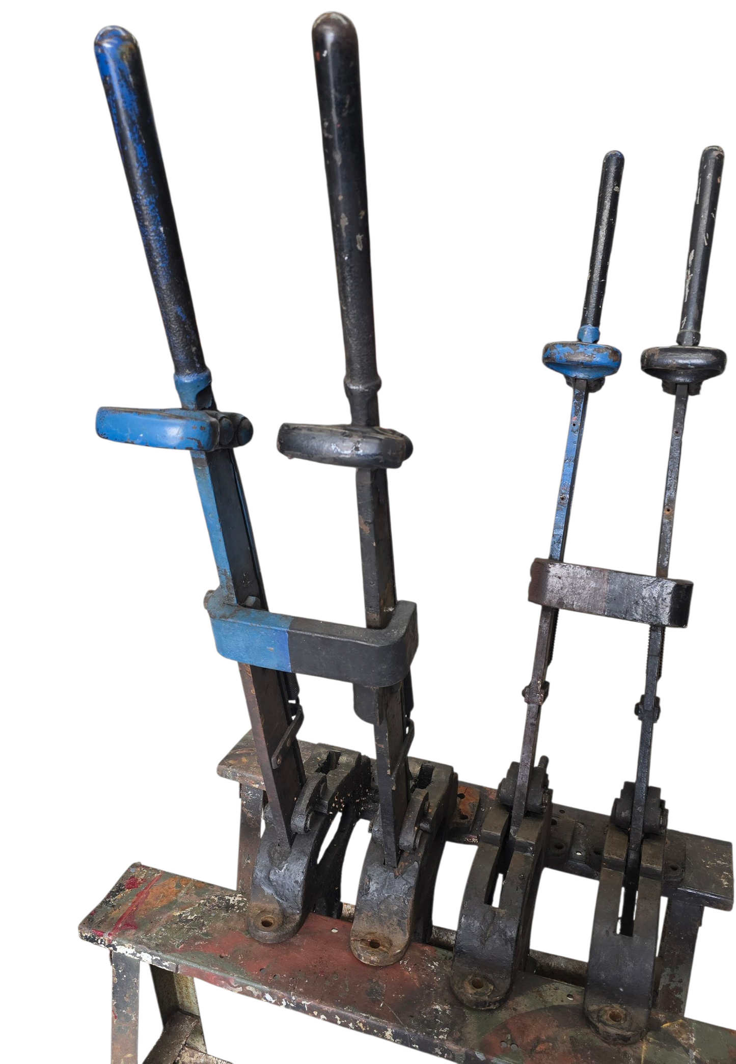 RA 8111 L.N.W.R. SK 446 PATTERN 2 LEVER GROUND FRAME WITH LUG LOCK.