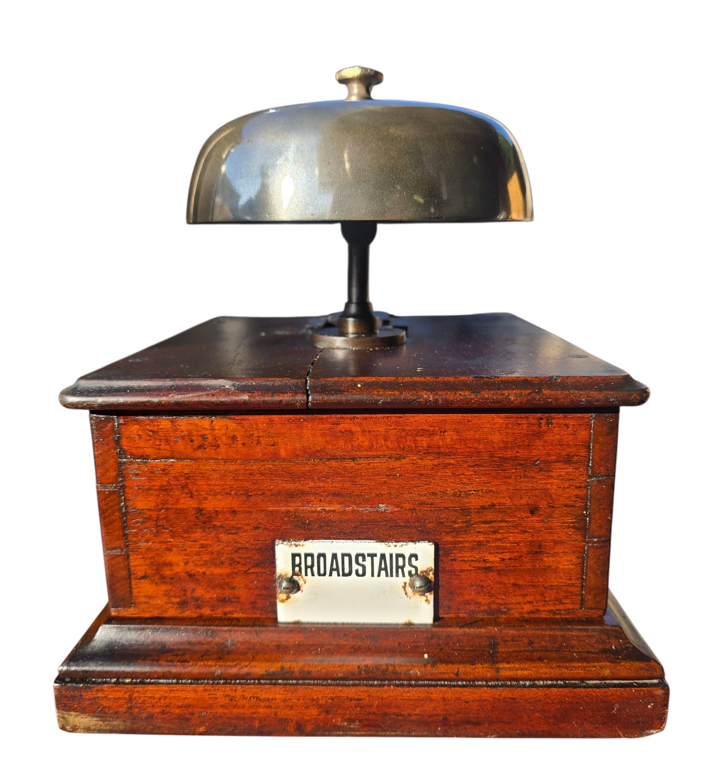 RA 8106 SOUTHERN RAILWAY BLOCK BELL PLATED BROADSTAIRS