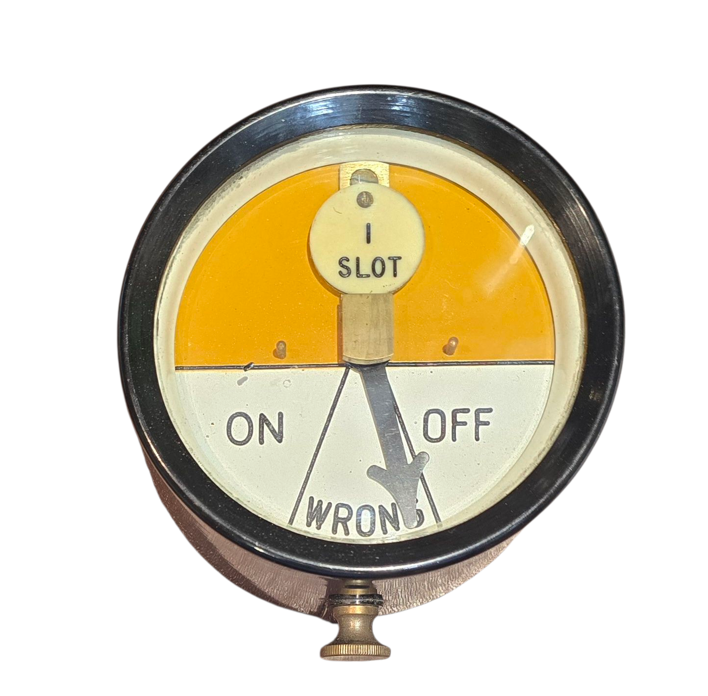 RA 8068 BR-WR BAKELITE DISTANT ARM SLOT REPEATER.