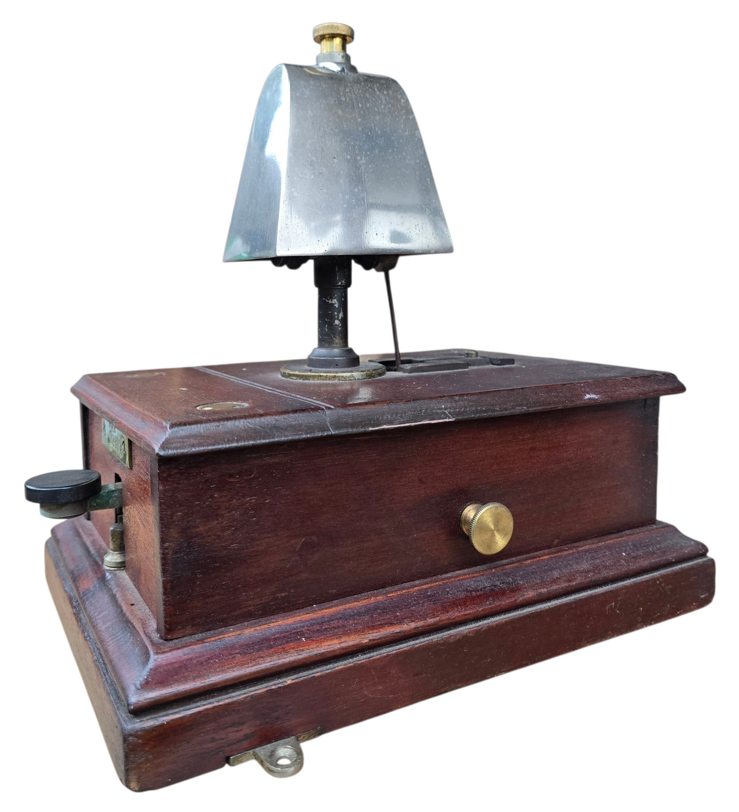 RA 8142 EARLY G.W.R. SPLIT CASE "TURNED BRASS STEM" COW BELL"