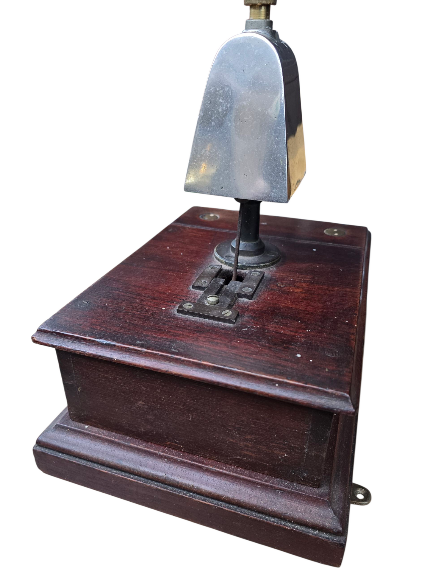 RA 8142 EARLY G.W.R. SPLIT CASE "TURNED BRASS STEM" COW BELL"