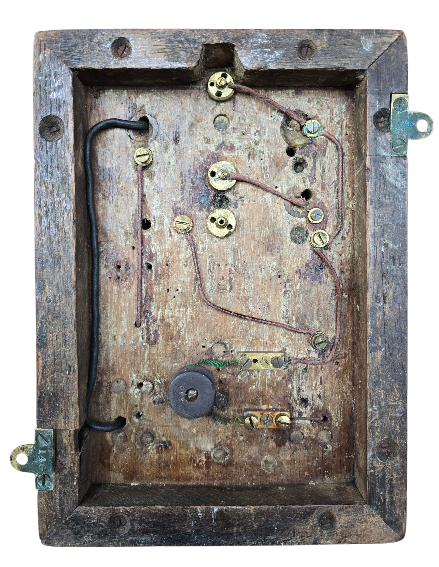 RA 8145 G.W.R. SPLIT CASE BRASS TURNED STEM SHEEP BLOCK BELL.