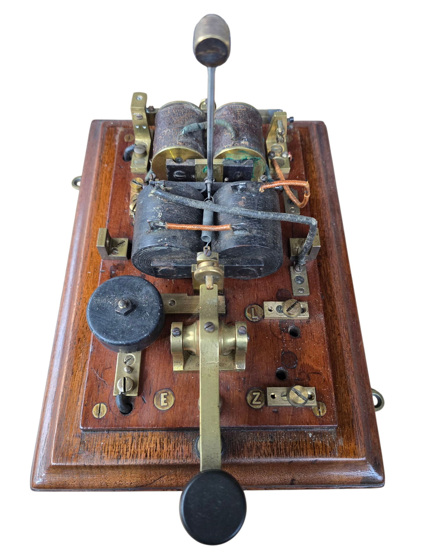 RA 8145 G.W.R. SPLIT CASE BRASS TURNED STEM SHEEP BLOCK BELL.