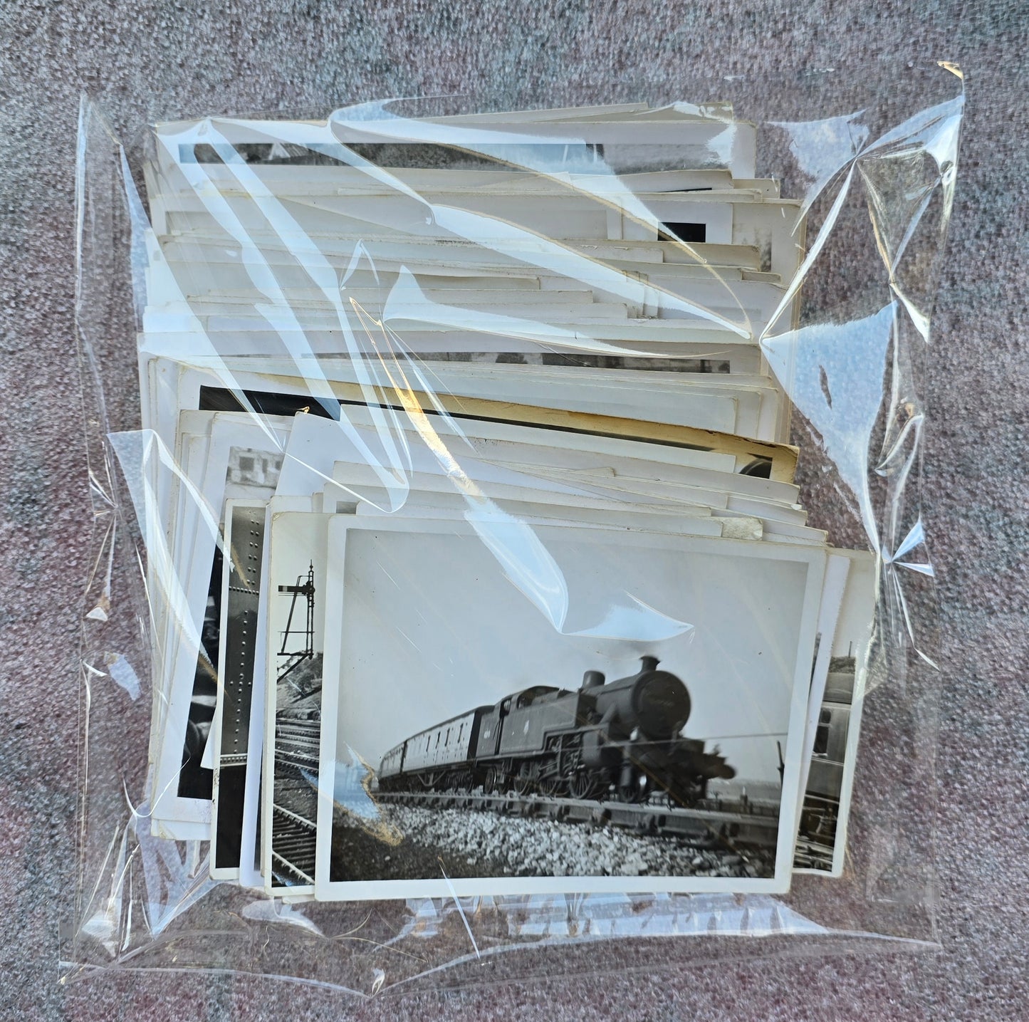 RA 8028 A SELECTION OF 83 MISC B & W PHOTOS OF G.W.R. & S.R. STEAM