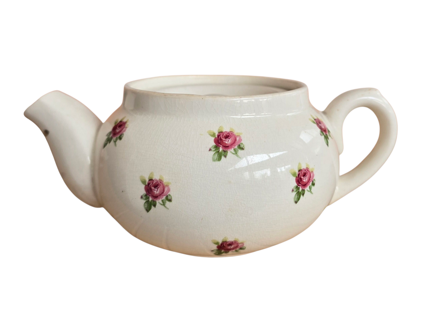 RA 8225A L.M.S. DINING CARS " ROYAL SCOT ROSE" ROSE PATTERN TEA POT.