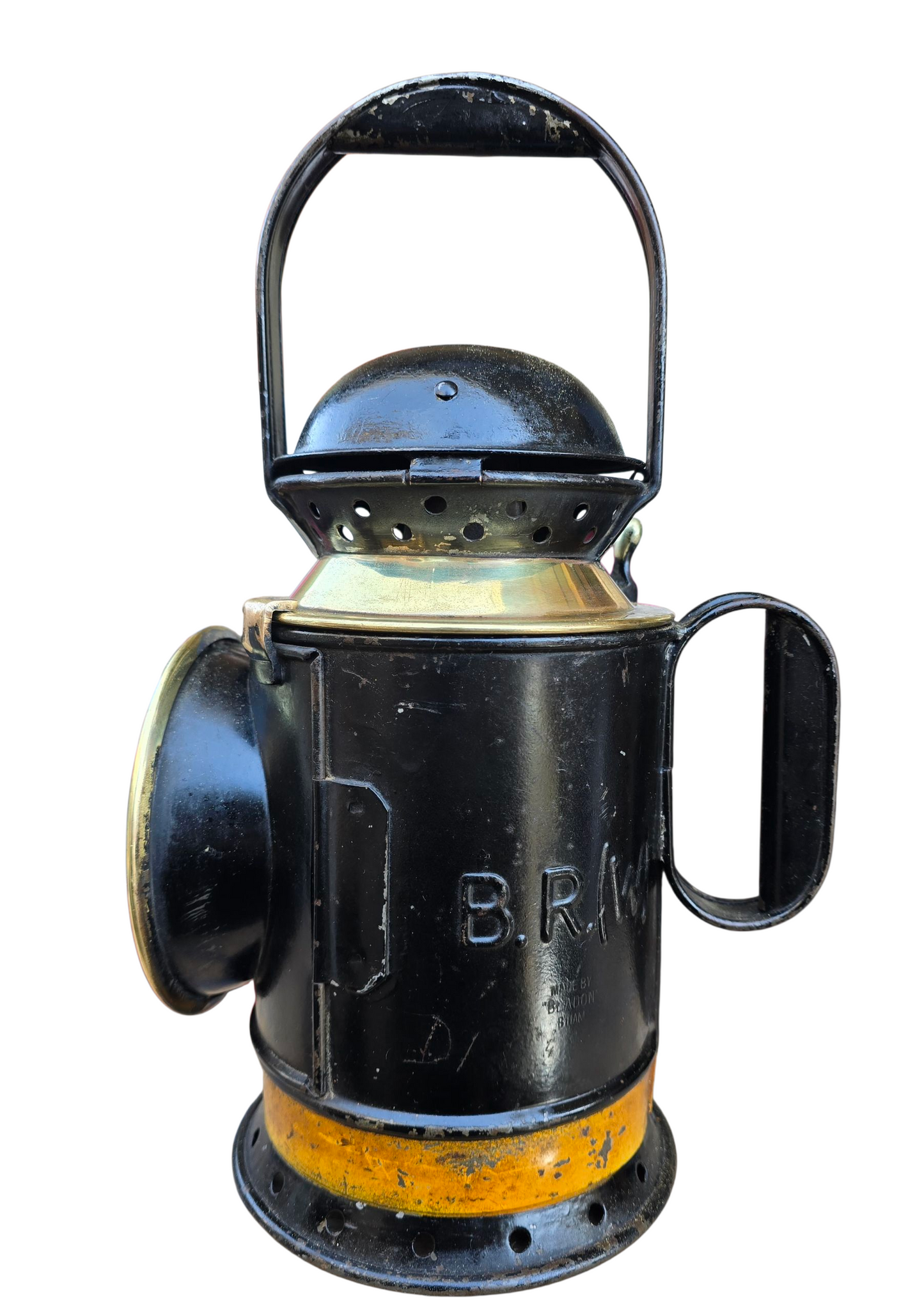 RA 8231 G.W.R. PATTERN BR(W) 4 ASPECT SIGNAL BOX HANDLAMP.