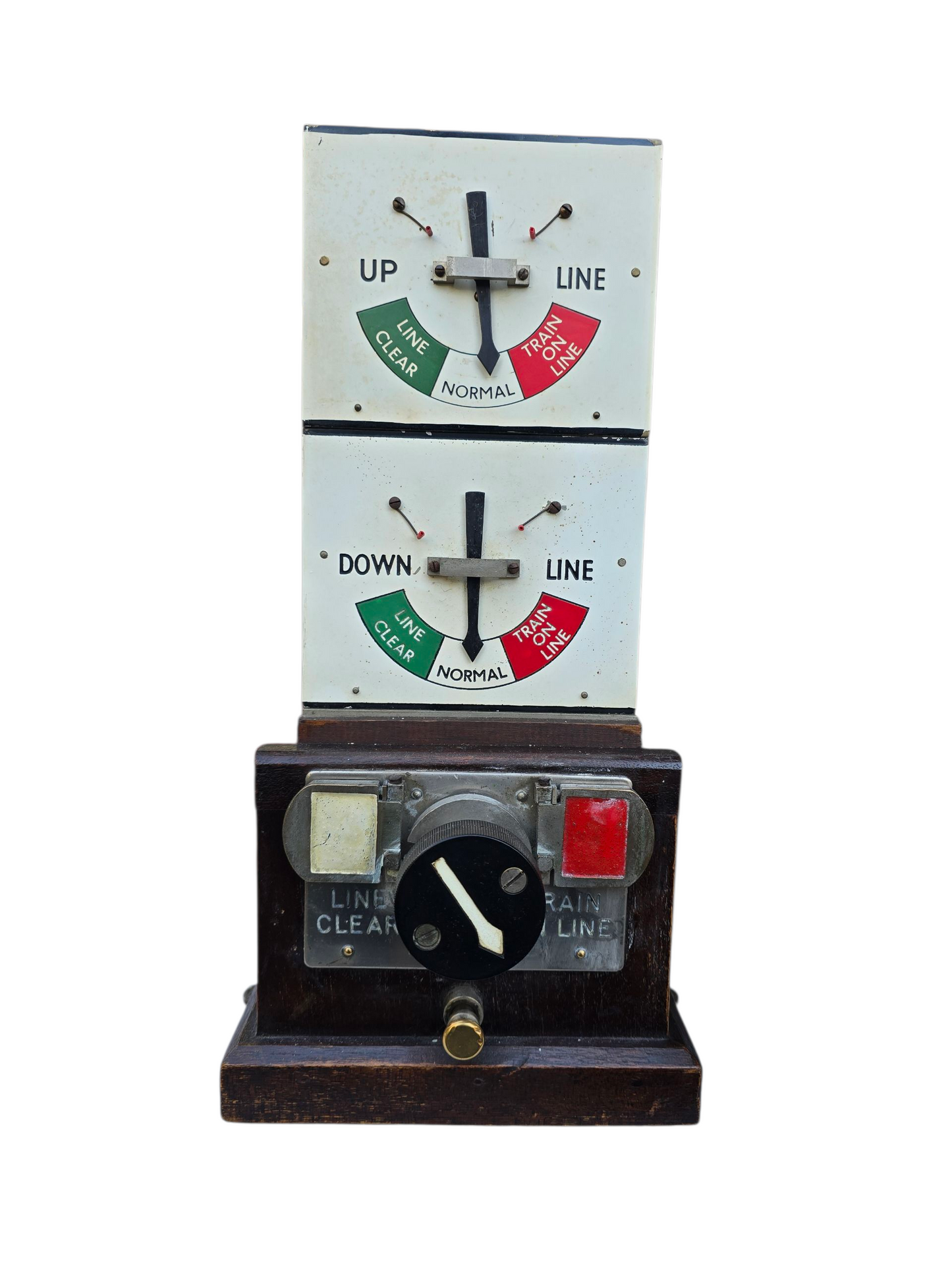 RA 8272 G.W.R. 1947 EARLY PATTERN BLOCK INDICATOR.