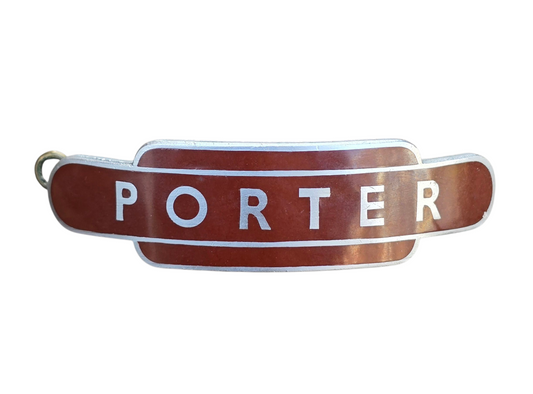 RA 8333 BR(W) PORTER CAP BADGE BY J.R.GAUNT.