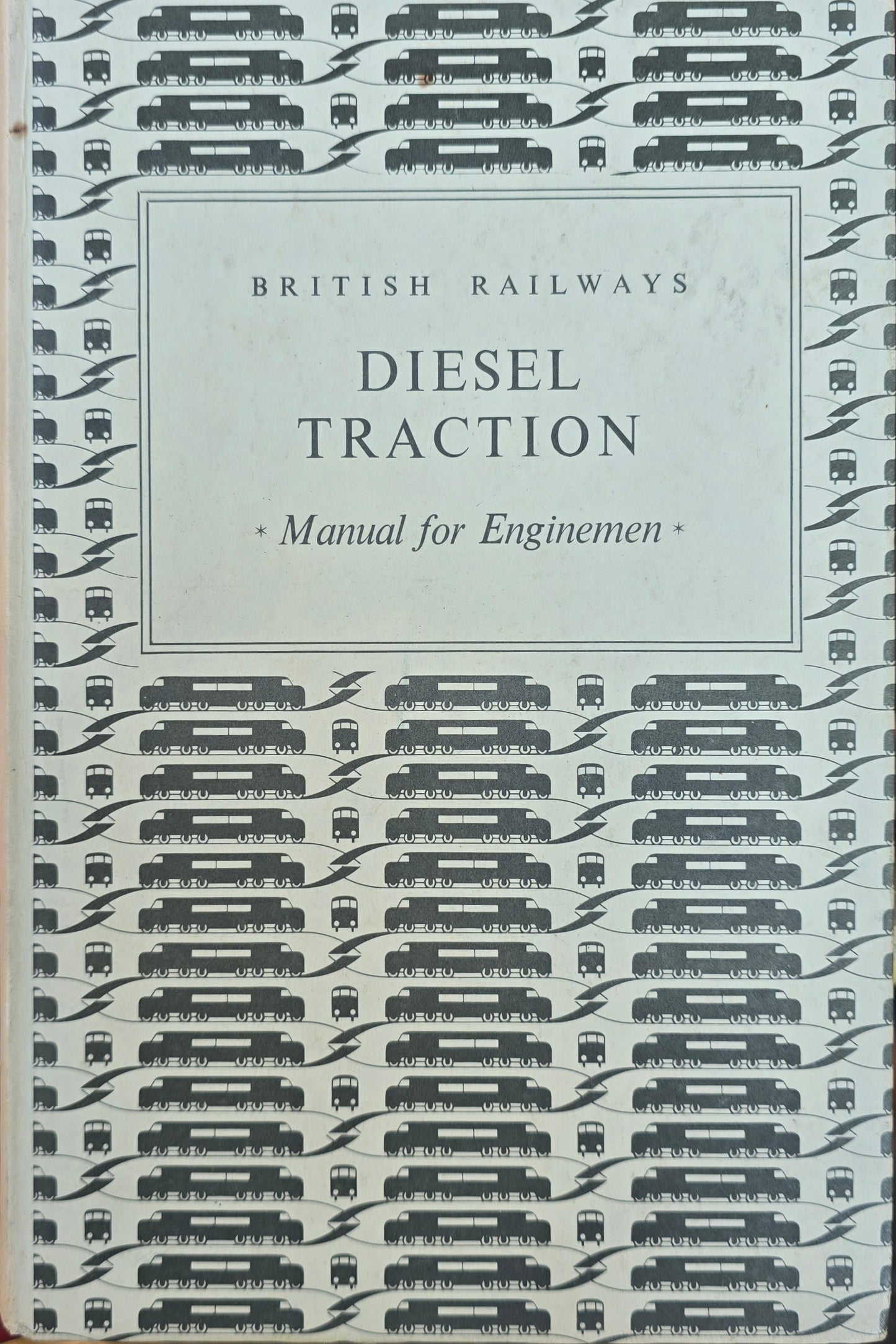 RA 8290 NEAR MINT BRITISH RAILWAY DIESEL TRACTION MANUAL FOR ENGINE DRIVERS, 1962.