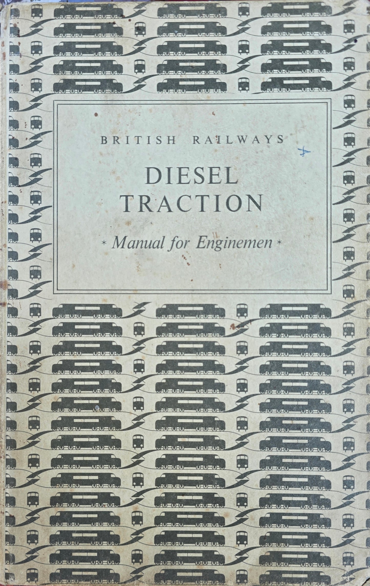 RA 8289 BRITISH RAILWAYS DIESEL TRACTION MANUAL FOR ENGINEMEN.