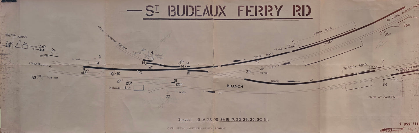 RA 8298 BR-WR OFFICE COPY SIGNAL BOX DIAGRAM ST BEDEAUX FREEY RD