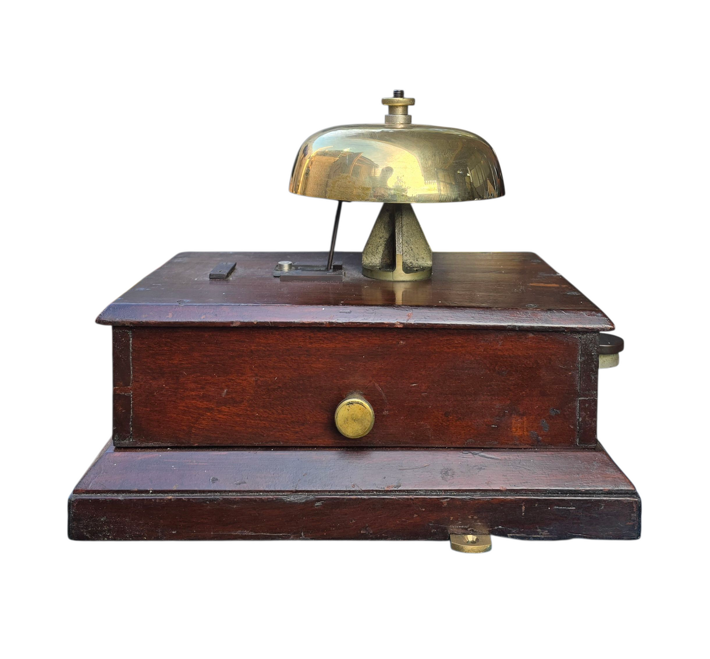 RA 7358 G.W.R. "TEDDINGTON" BLOCK BELL BY R.E.THOMPSON
