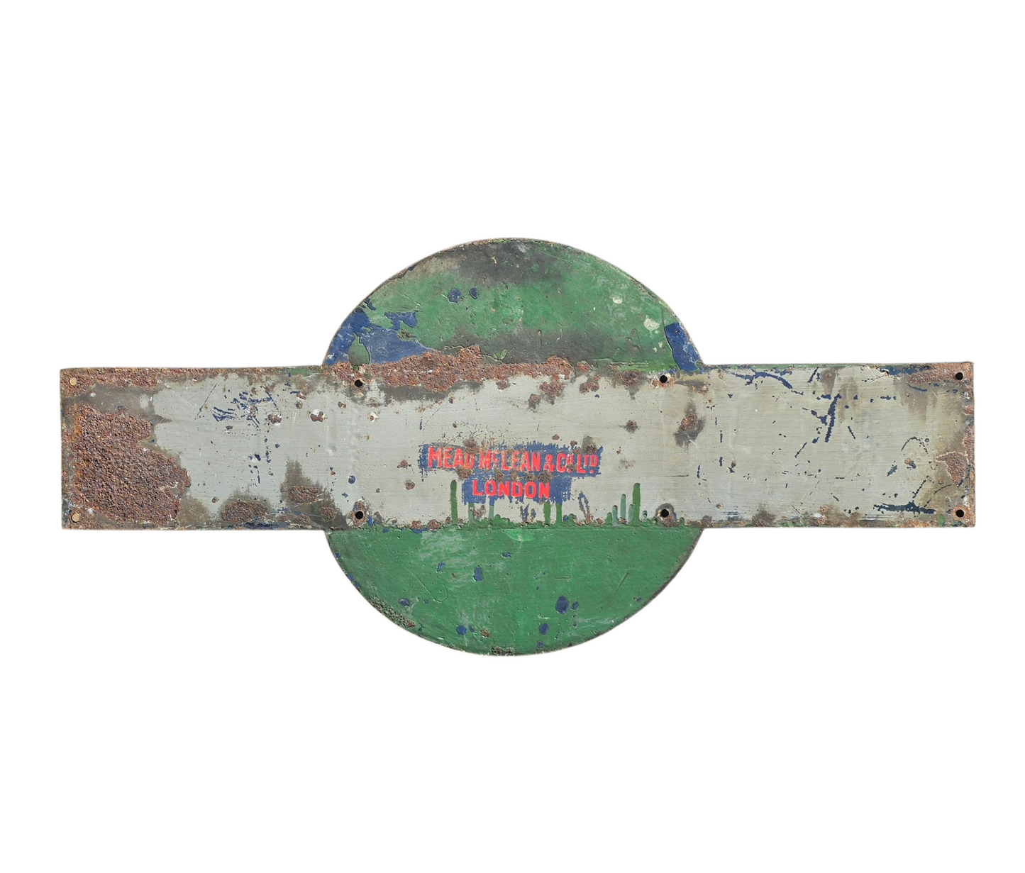 RA 8373 SOUTHERN RAILWAY ENAMEL TARGERT "REDBRIDGE"