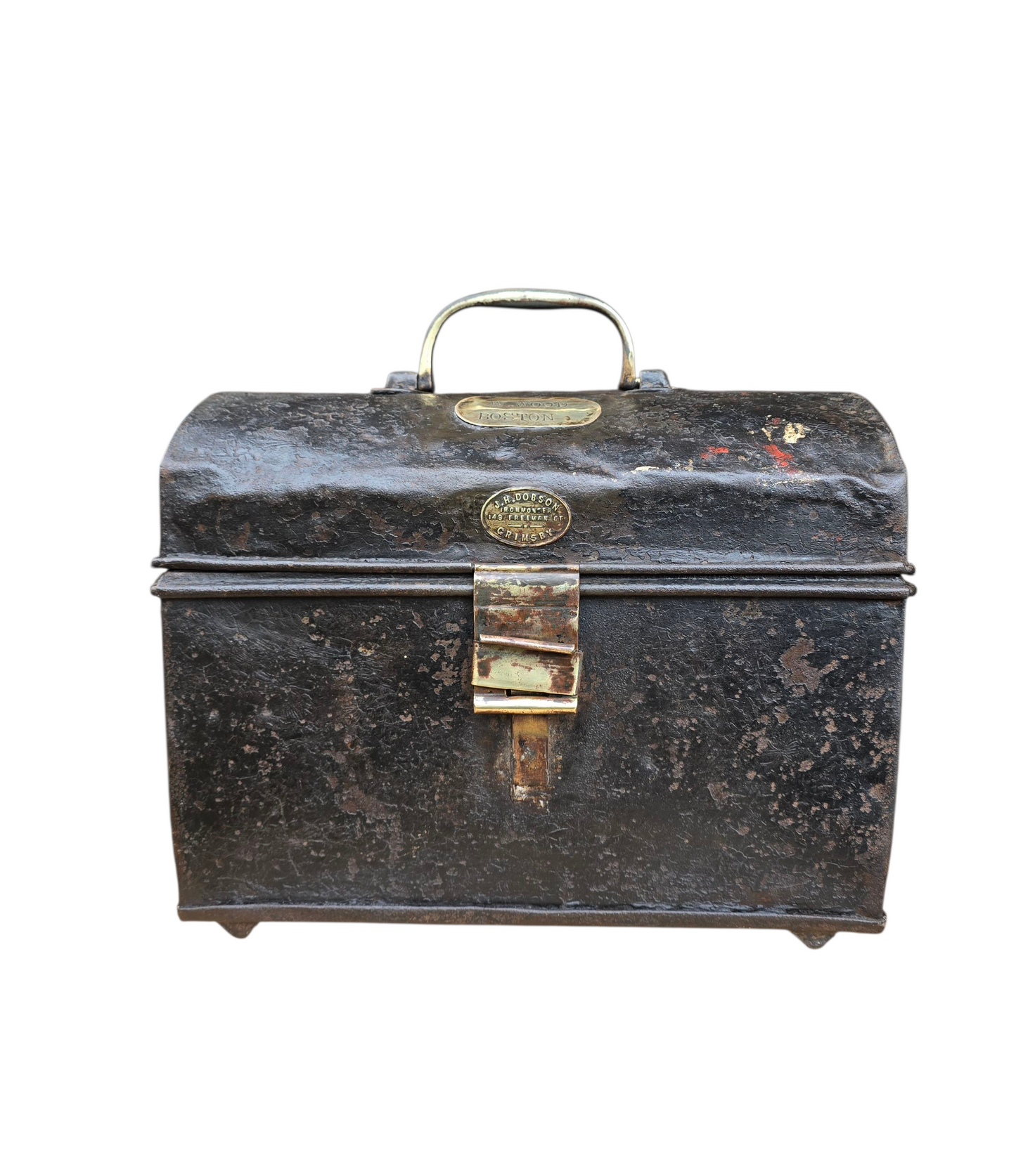 RA 8425 DRIVER "GRIMBYS" SNAP BOX "W.WOOD. BOSTON