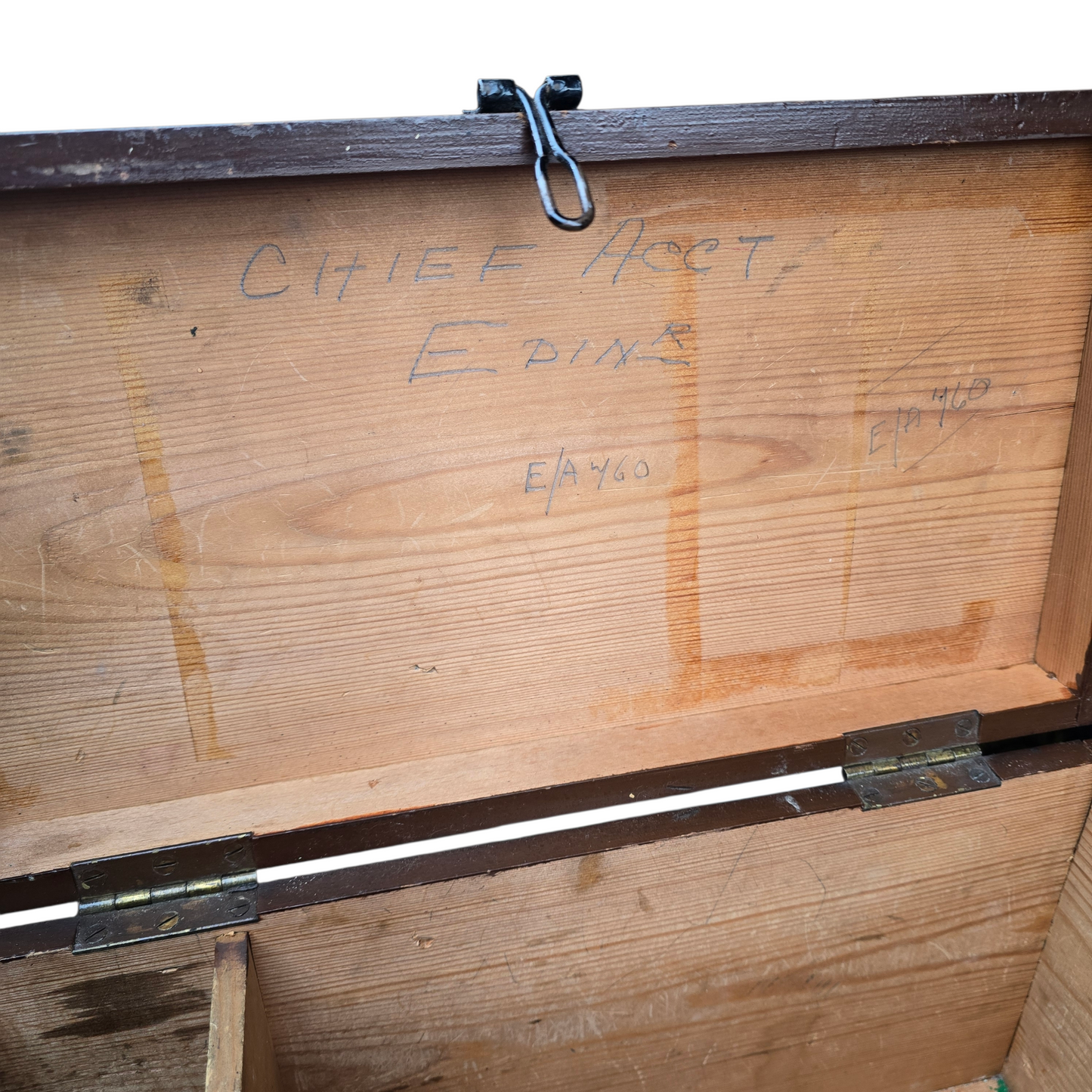 RA 8607 LONDON & NORTH EASTERNN RAILWAY WOODEN AMBULANCE BOX