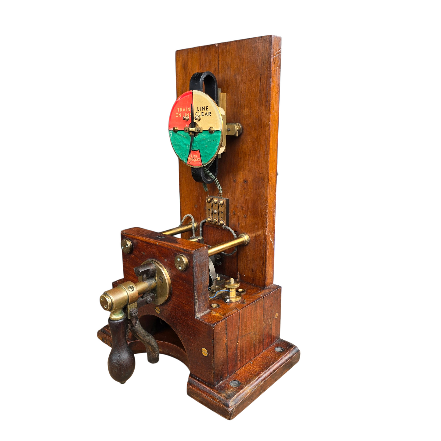 RA 8634 GREAT NORTHERN RAILWAY PEGGING BLOCK INDICATOR