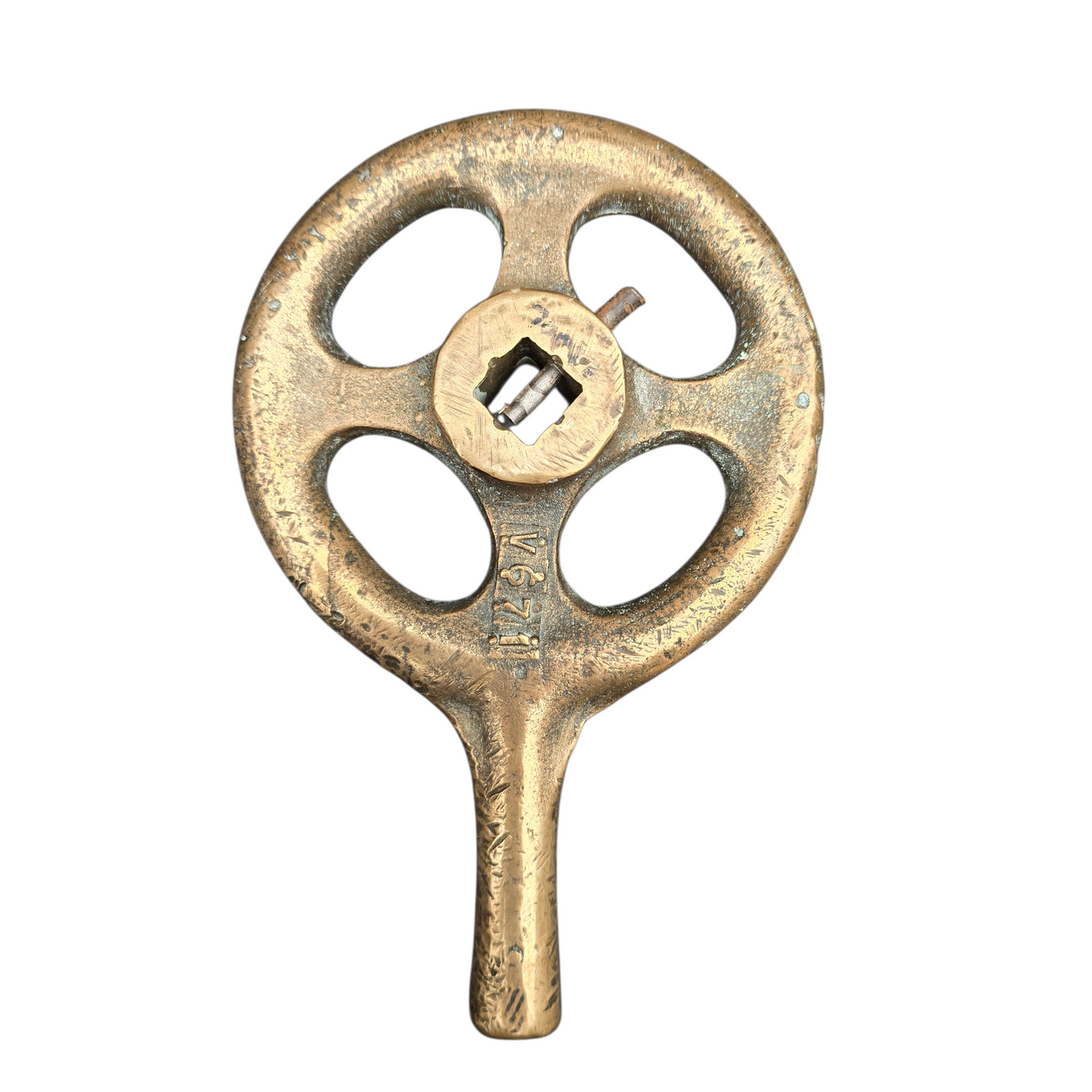 RA 8874 BRONZE LOCOMOTIVE STEAM VALVE HANDLE