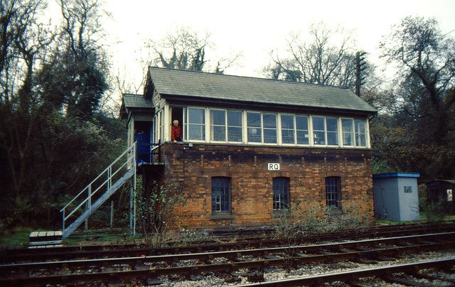 RA 7903 RADYR QUARRY SIGNAL BOX PREFIX PLATE "R Q"