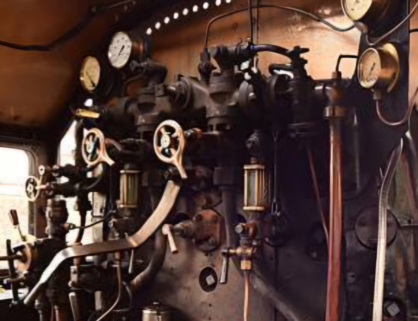 RA 7972 BRONZE LOCOMOTIVE GAUGE FRAME PROTECTOR EX STANIER BLACK 5