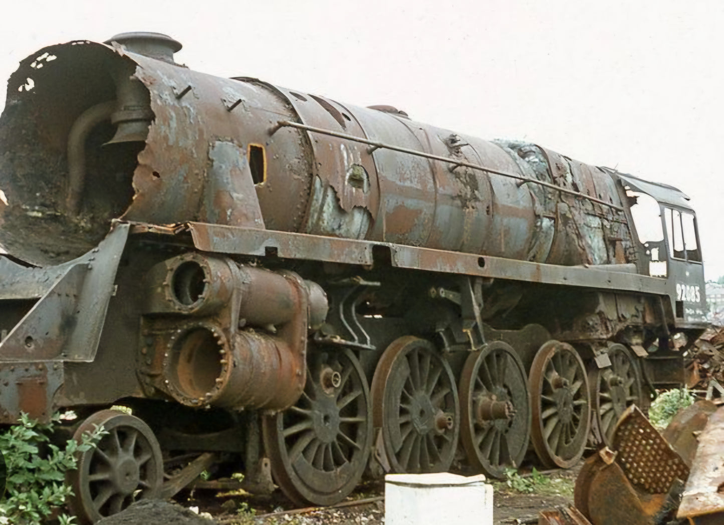 RA 7345 BRASS REGULATOR PLATE EX BARRY SCRAPYARD 9F 2-10-0 92085.