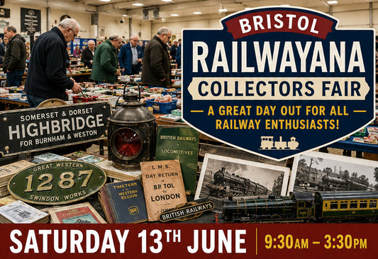 Bristol Railwayana Collectors Fair June 13th - A Must-Visit Event for Railway Enthusiasts