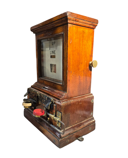 RA 8007  G.W.R. SINGLE "PEGGING" SPAGNOLETTI BLOCK INDICATOR.