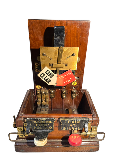 RA 8007  G.W.R. SINGLE "PEGGING" SPAGNOLETTI BLOCK INDICATOR.