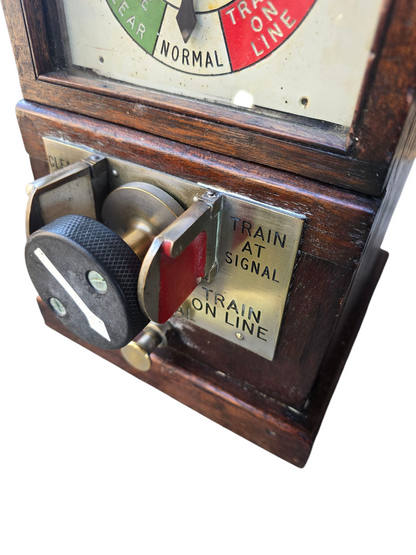 RA 8046  G.W.R. 1947 PATTERN BLOCK INDICATOR.