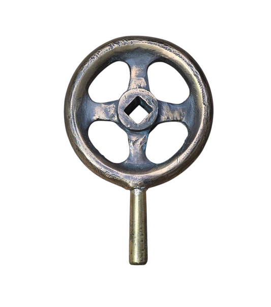 RA 8087  GRESGAM AND CRAVEN BRONZE  EX 8F INJECTOR HANDWHEEL.